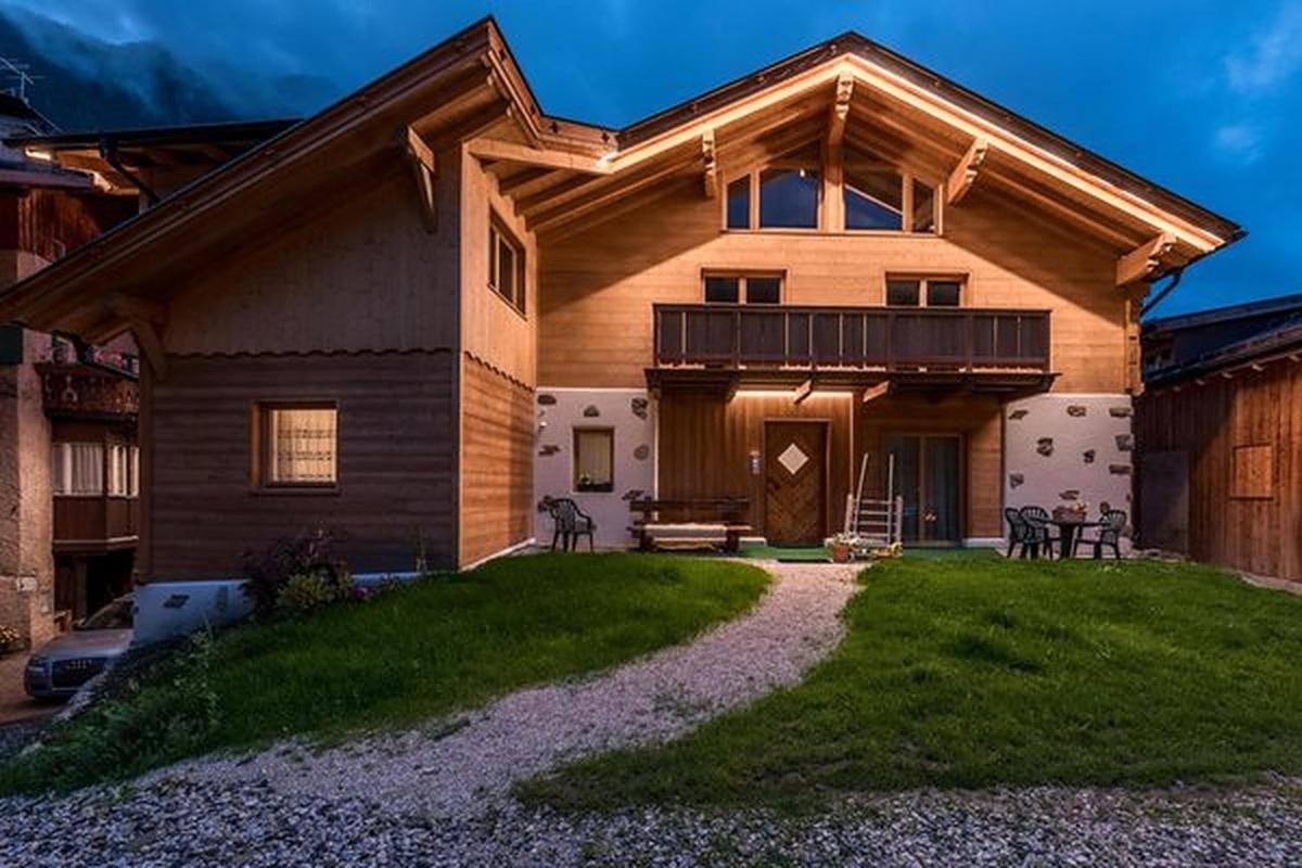 Chalet Osmar Suite 2 Campitello di Fassa Luaran gambar